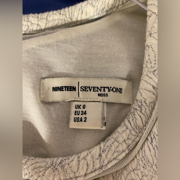 Reiss Nineteen Seventy-one Amari Dress Size 2 - Picture 4 of 4